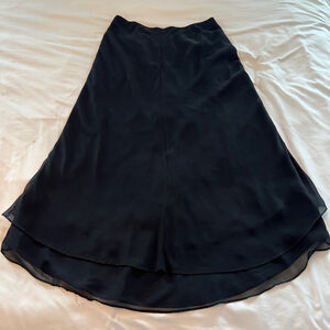 Vintage Cachet Skirt Black Size 6